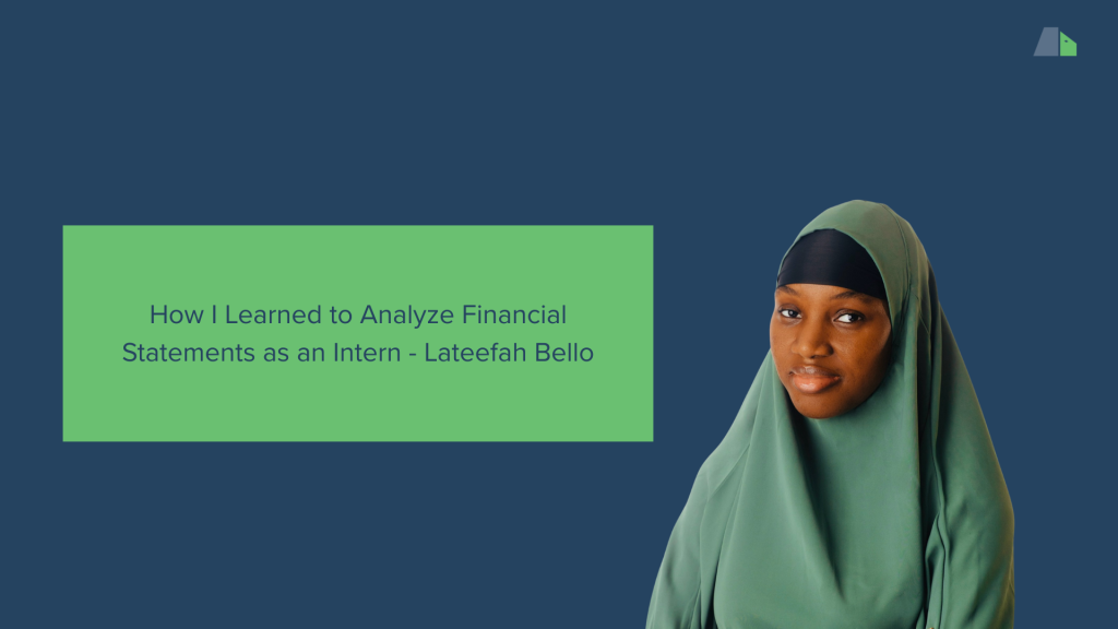 How I Learned to Analyze Financial Statements as an Intern